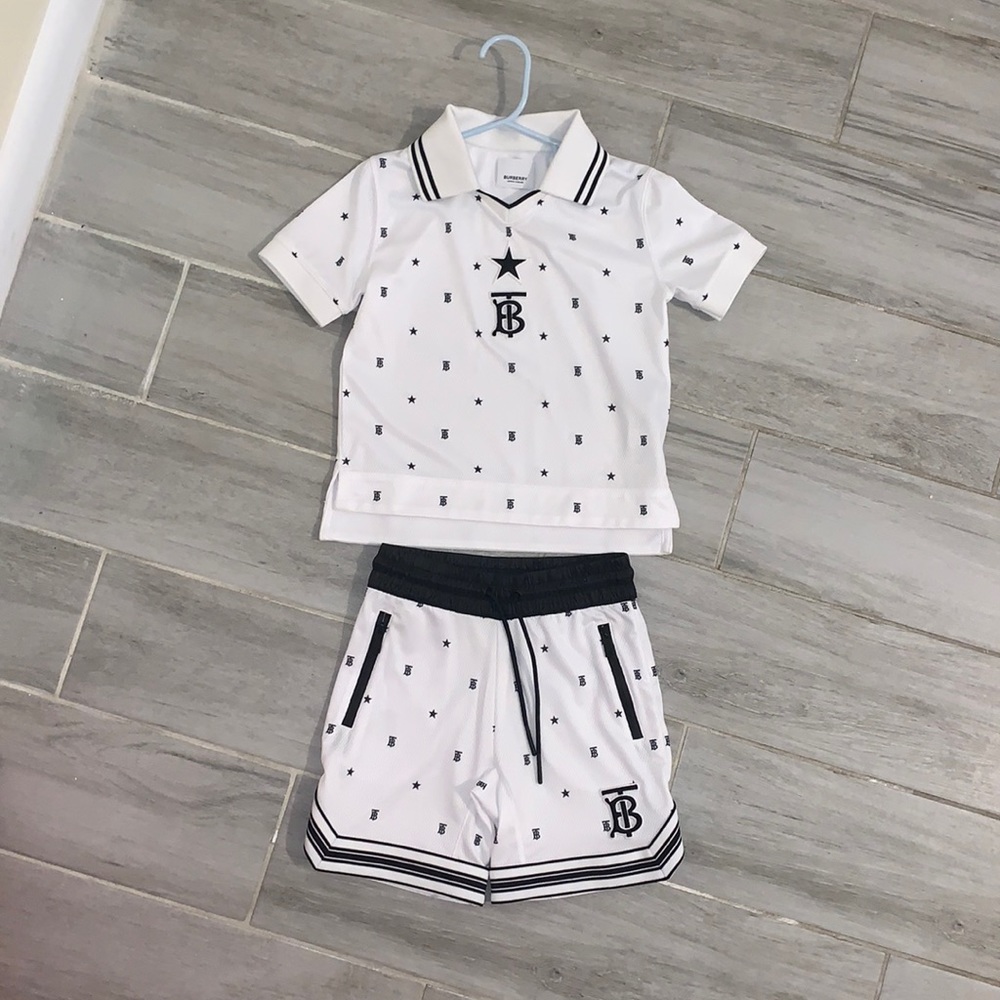 Kids Burberry Short Set